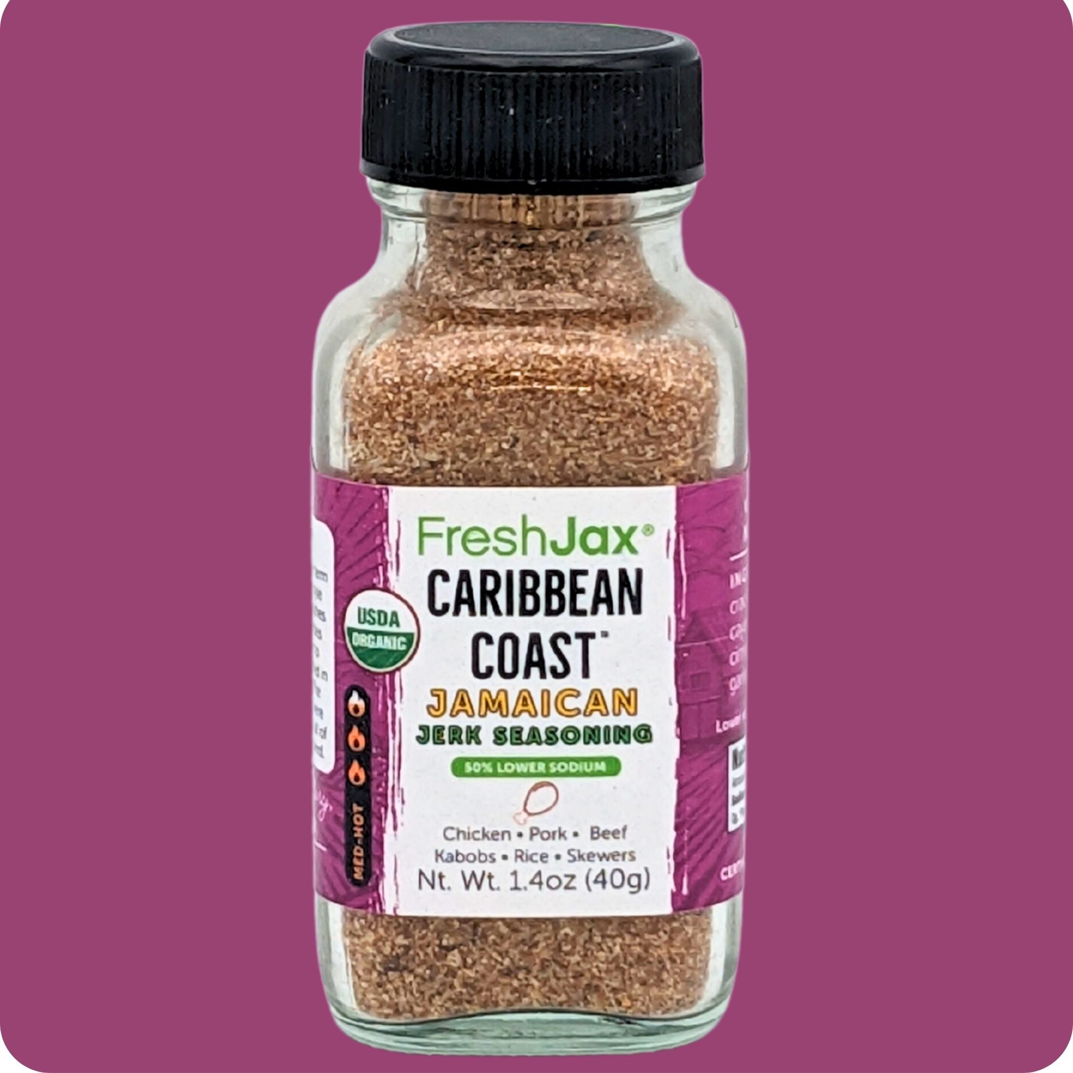 Sampler Sized Caribbean Coast Jamaican Jerk Seasoning