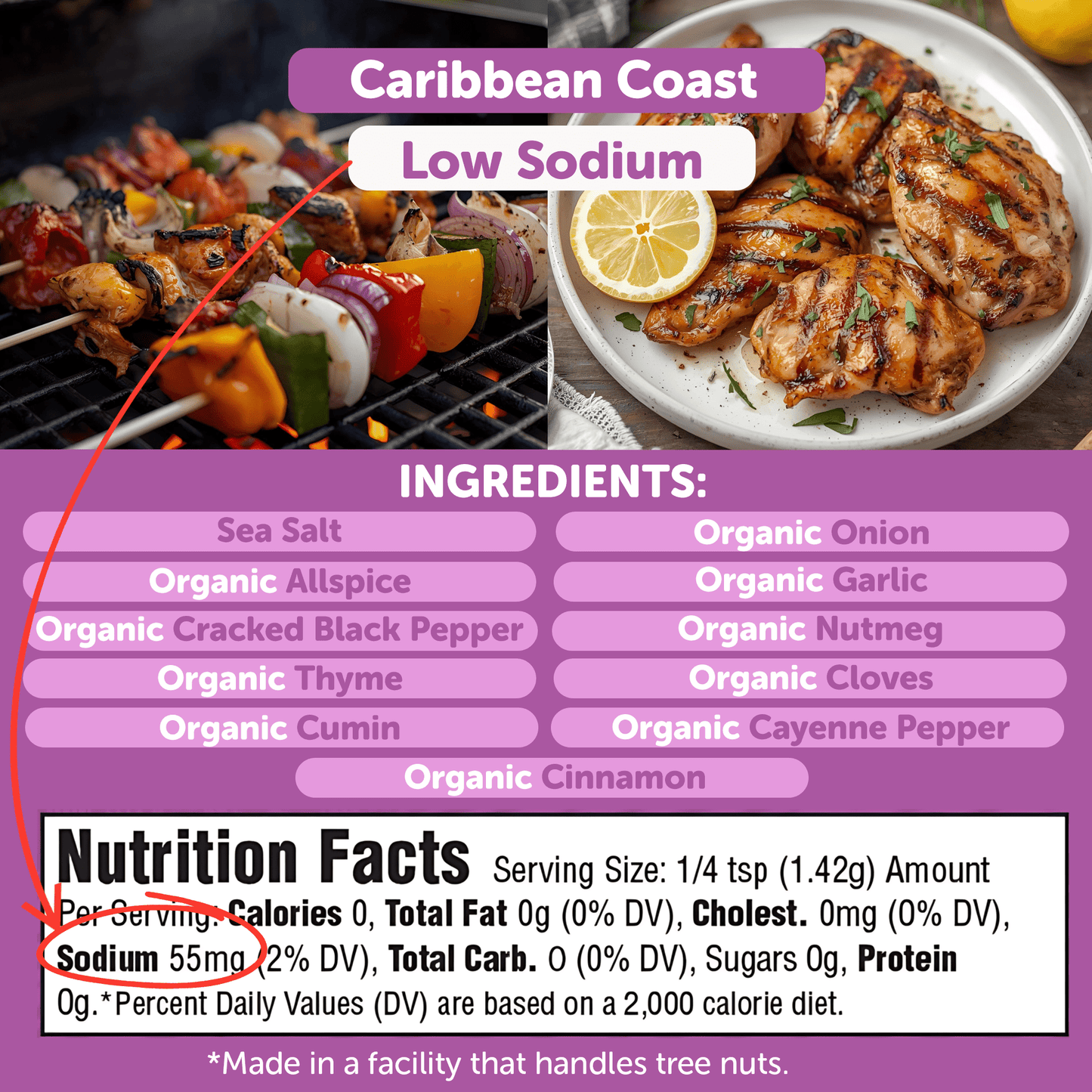 Organic Jamaican Jerk Seasoning – Low Sodium Caribbean Spice Rub