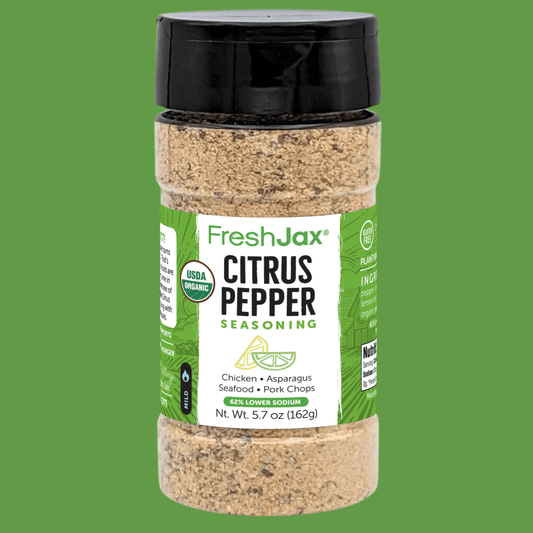 Organic Citrus Pepper Seasoning – A Zesty Twist on a Classic Favorite