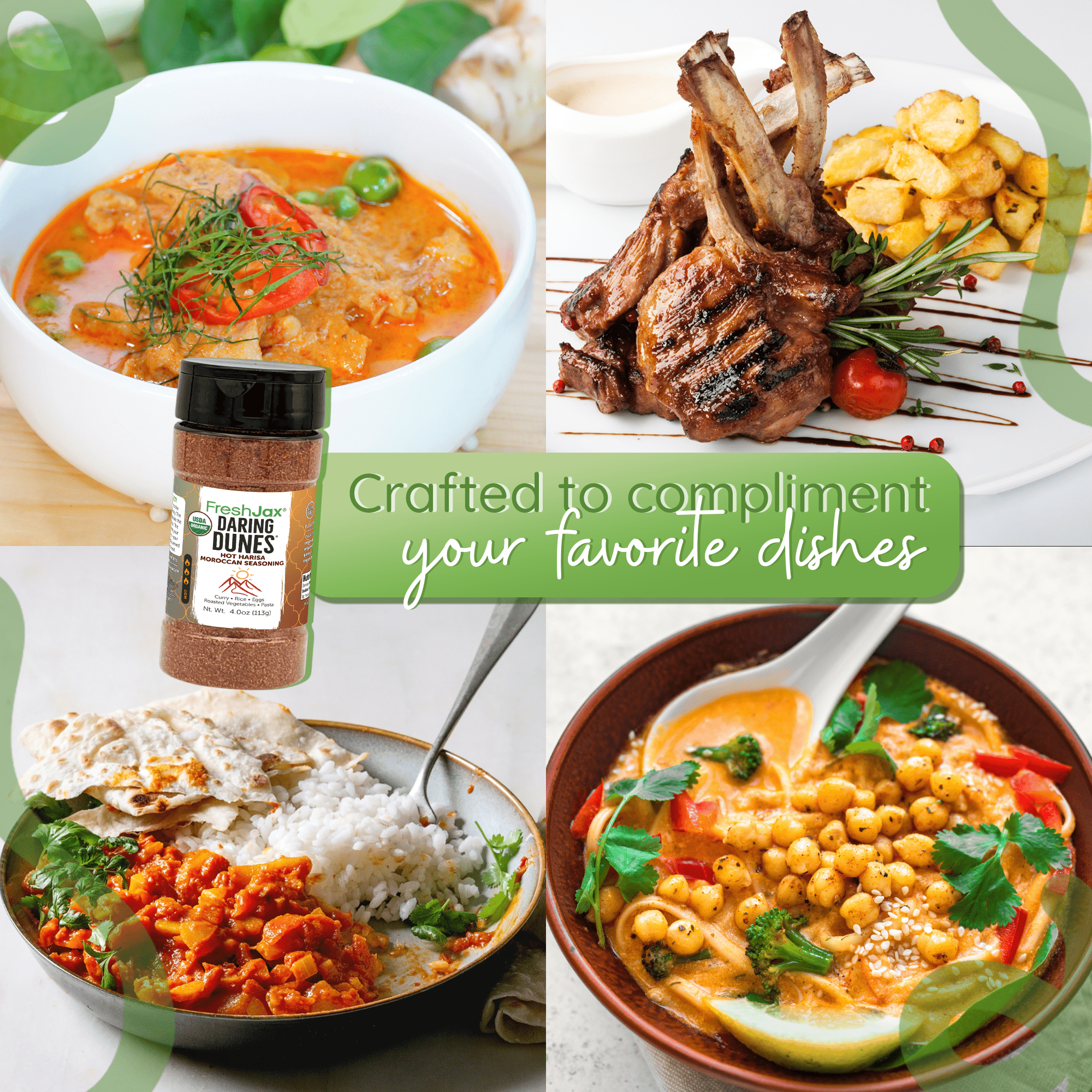 Daring Dunes Hot Harissa recipe – Moroccan spice blend for bold, spicy flavor