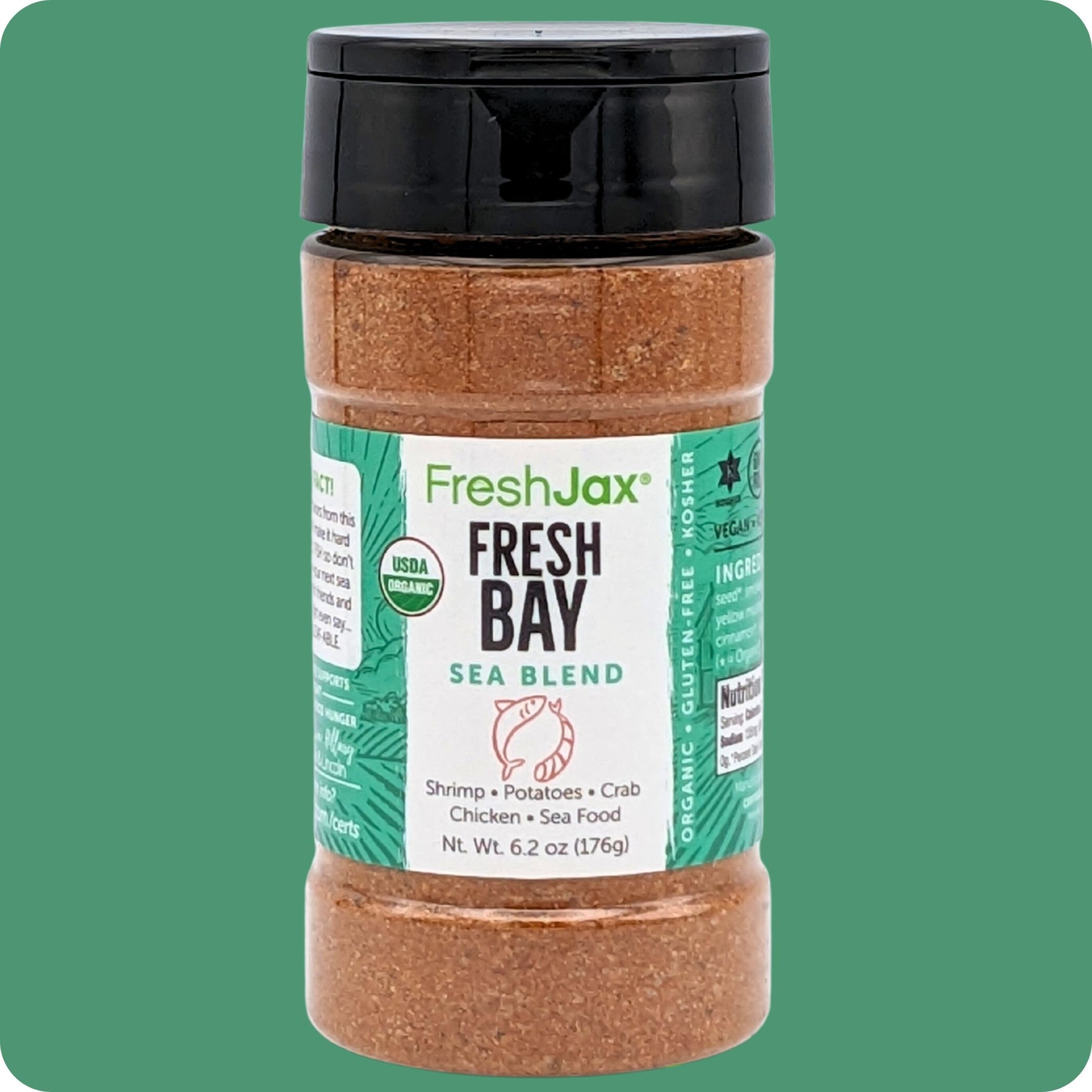 FreshJax Organic Spices Fresh Bay Sea Blend