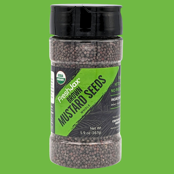 The Mustard Seeds ☆III Frontier Co-op Brown Mustard Seed, Whole 1 lb | Frontier Co-op