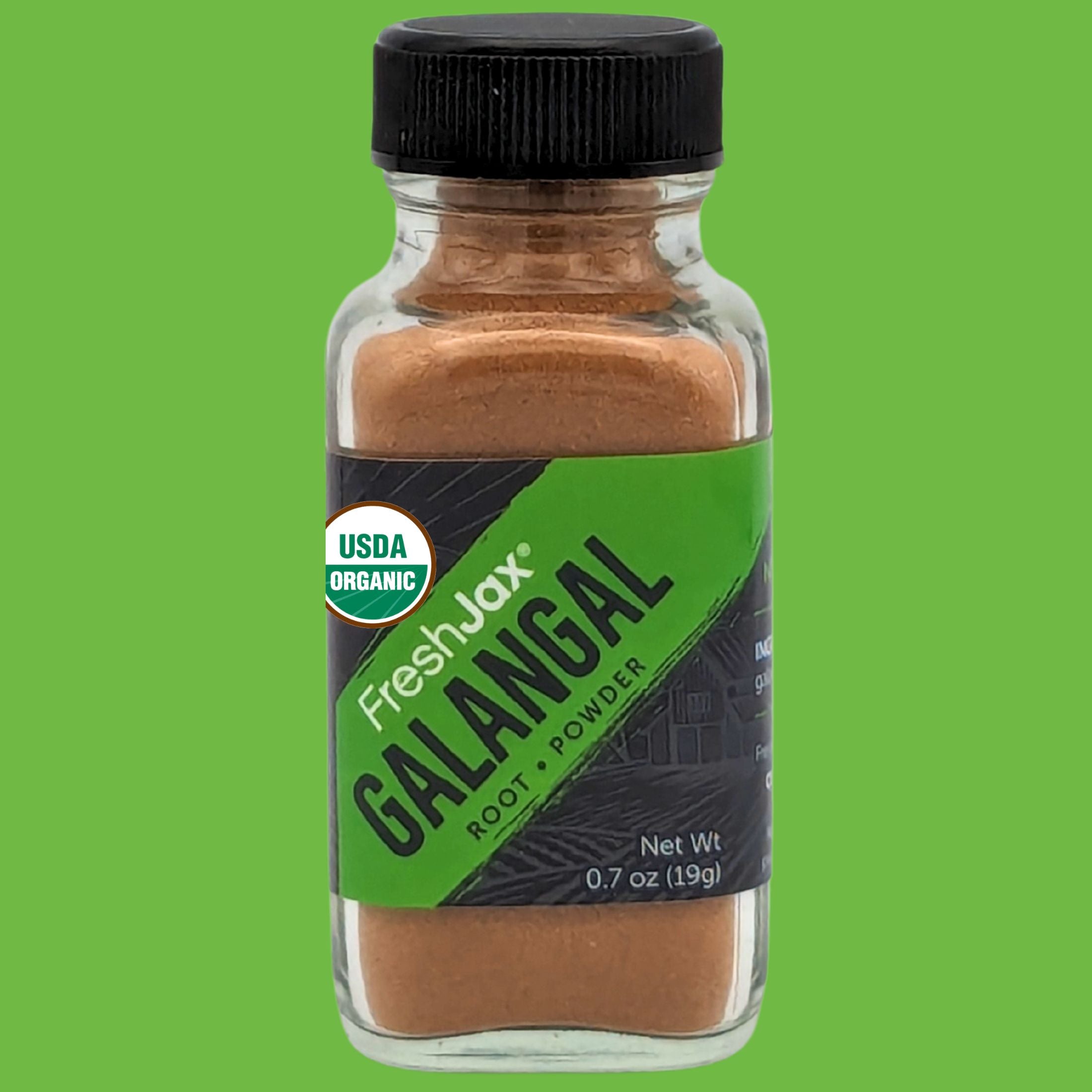 FreshJax Organic Galangal Root Powder - Sampler Size
