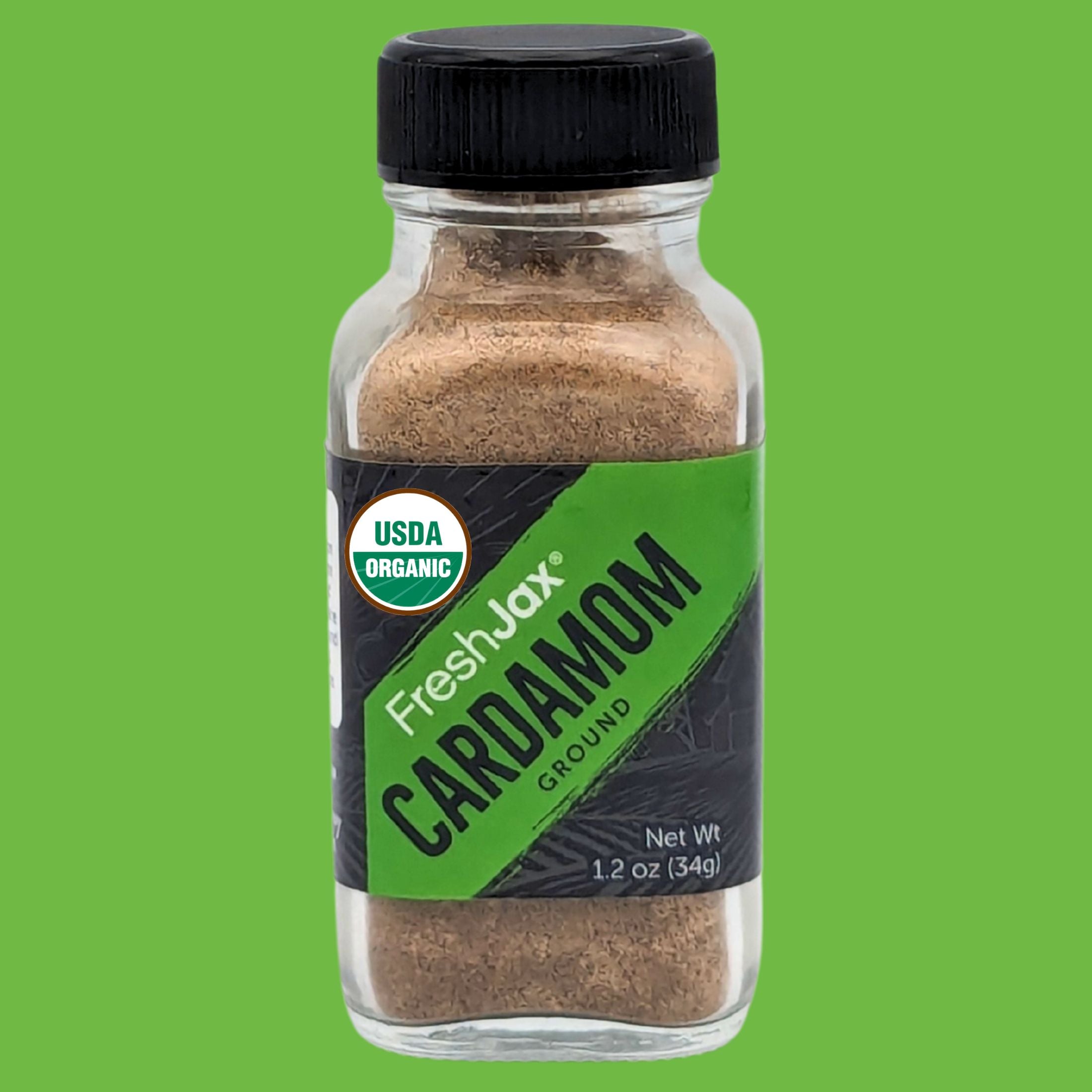 FreshJax Organic Ground Cardamom - Sampler Size