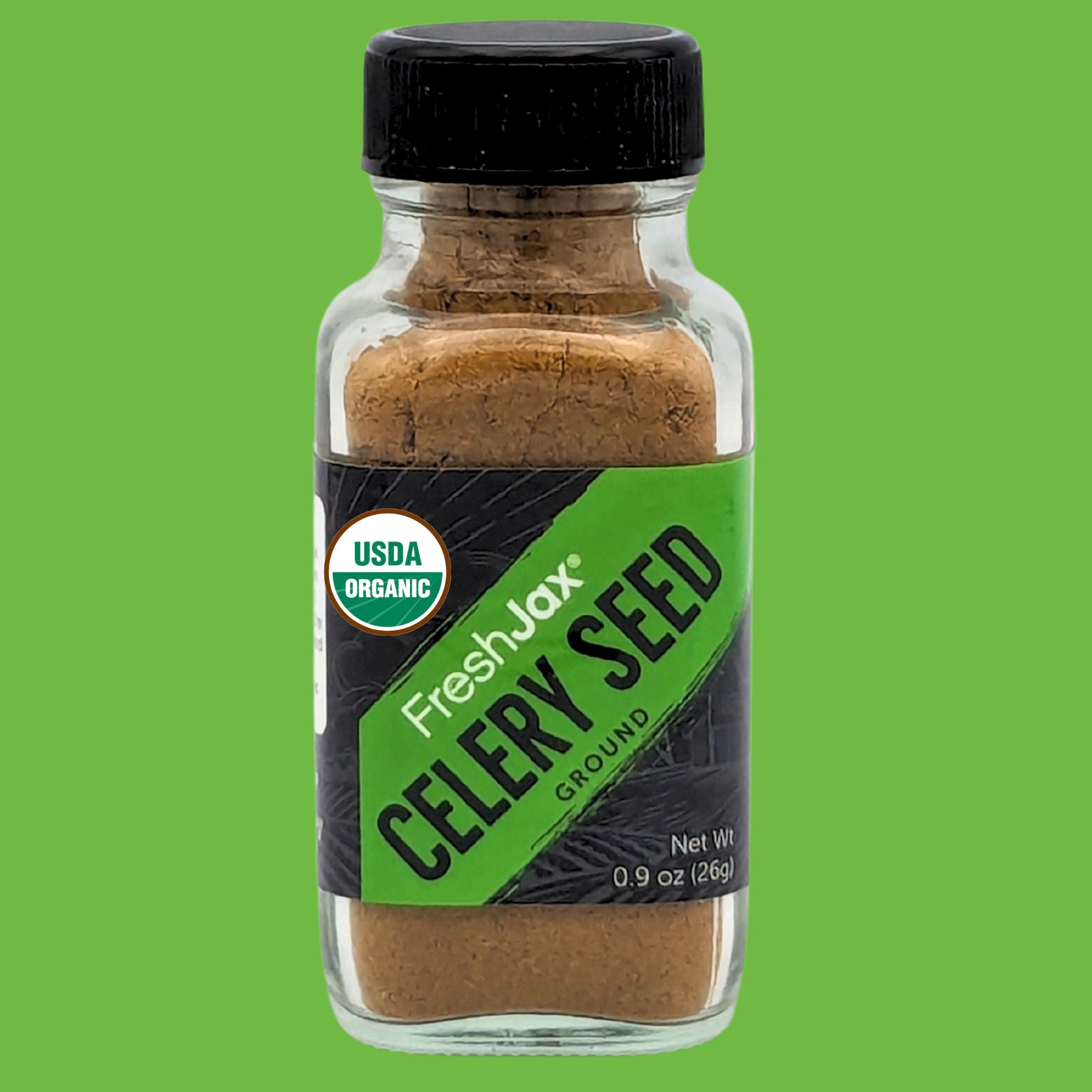 FreshJax Organic Ground Celery Seed Powder