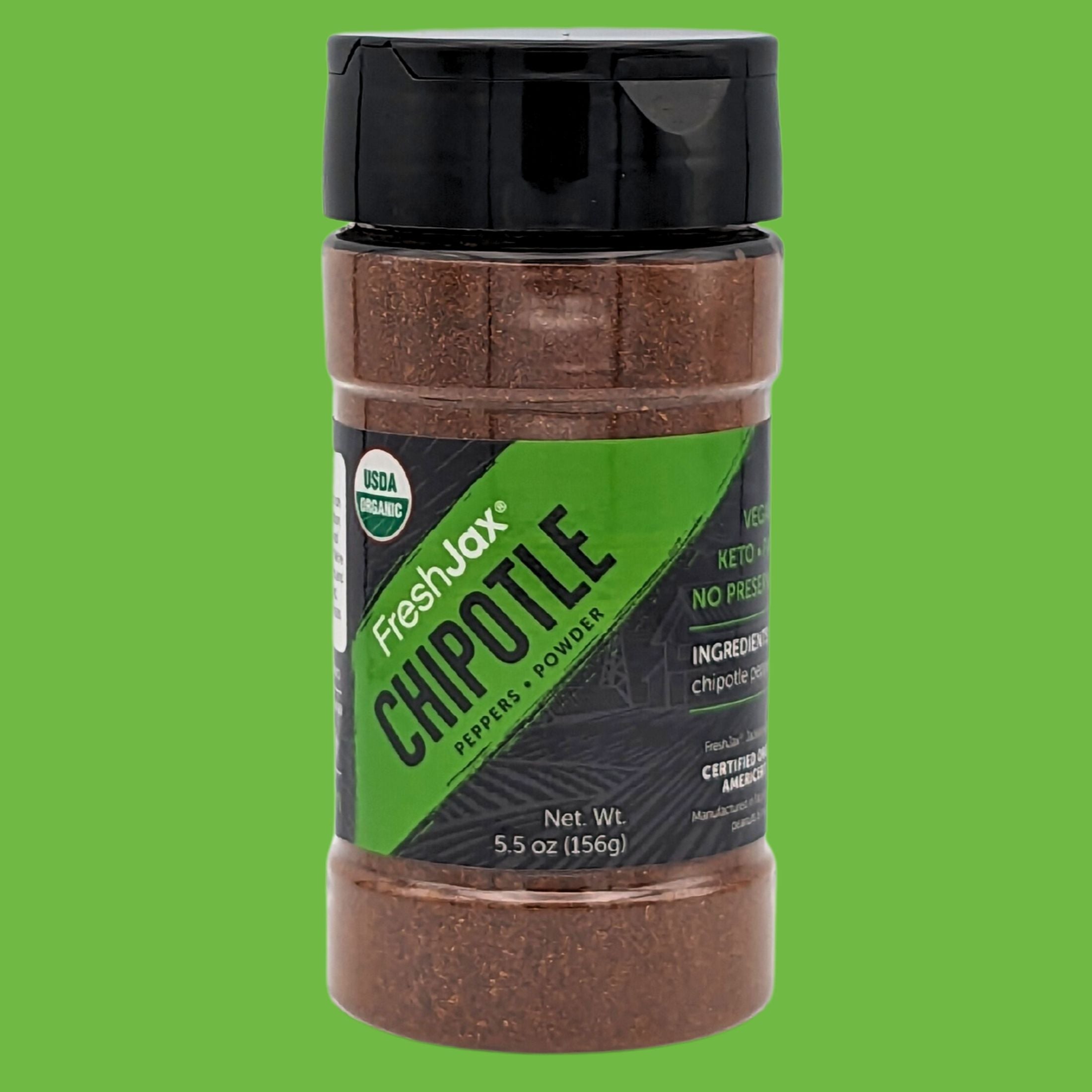 FreshJax Organic Spices - Chipotle Pepper Powder