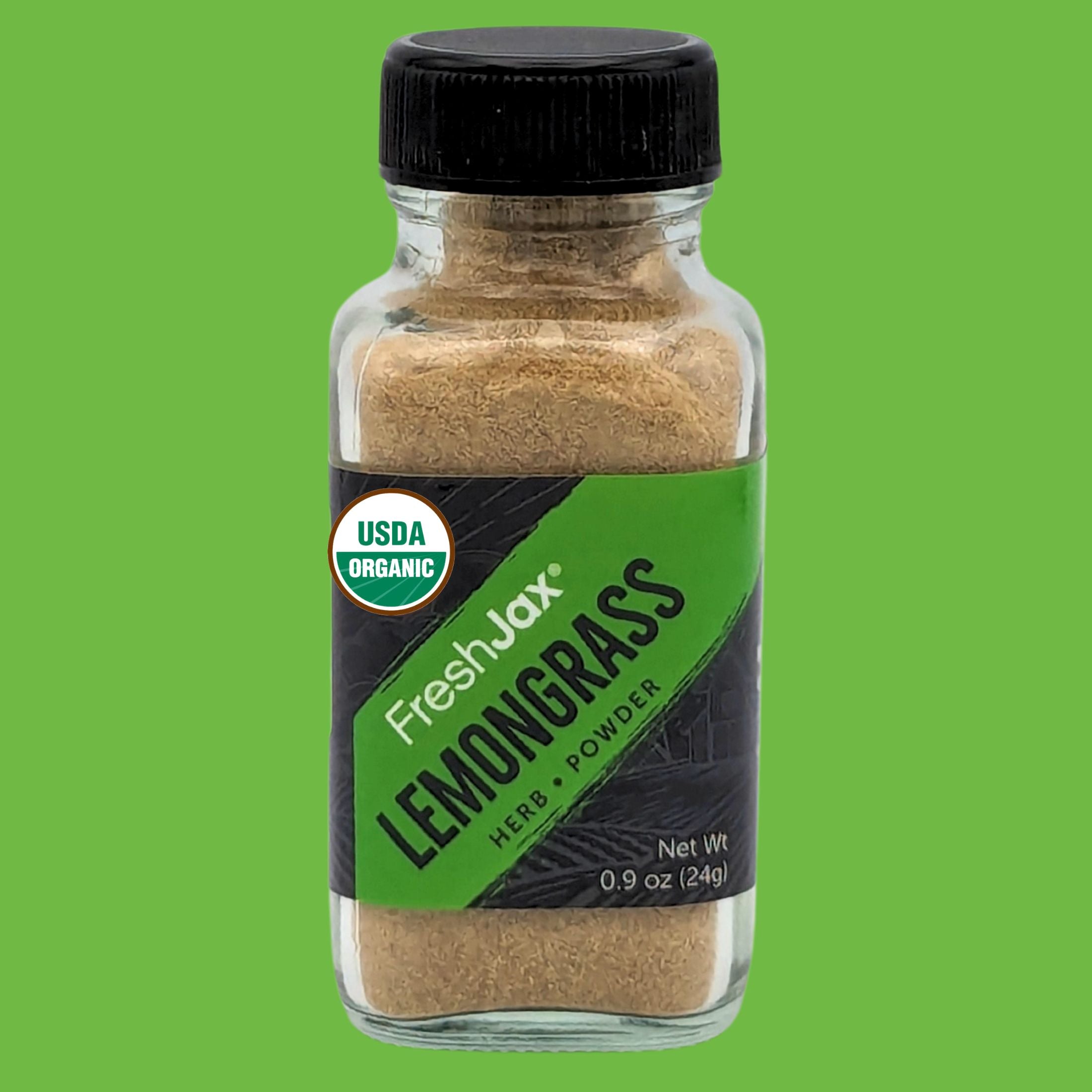 FreshJax Organic Lemongrass Powder - Sampler Sized