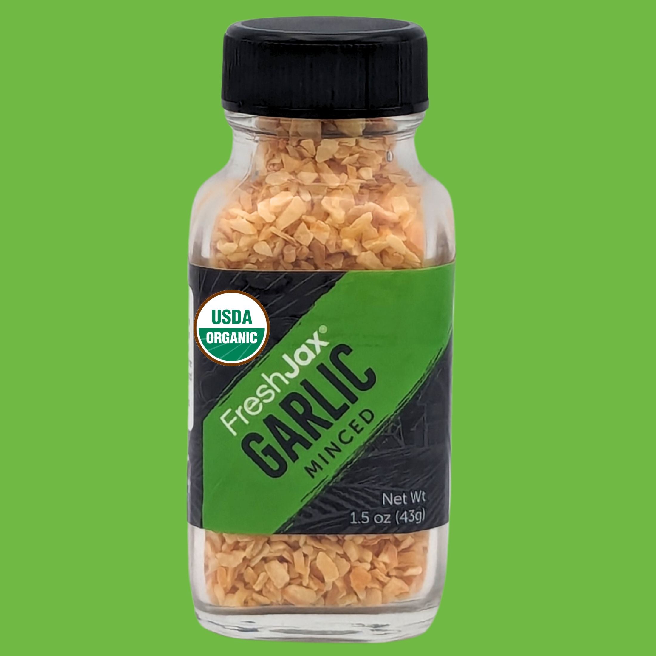 FreshJax Organic Minced Garlic - Sampler Sized