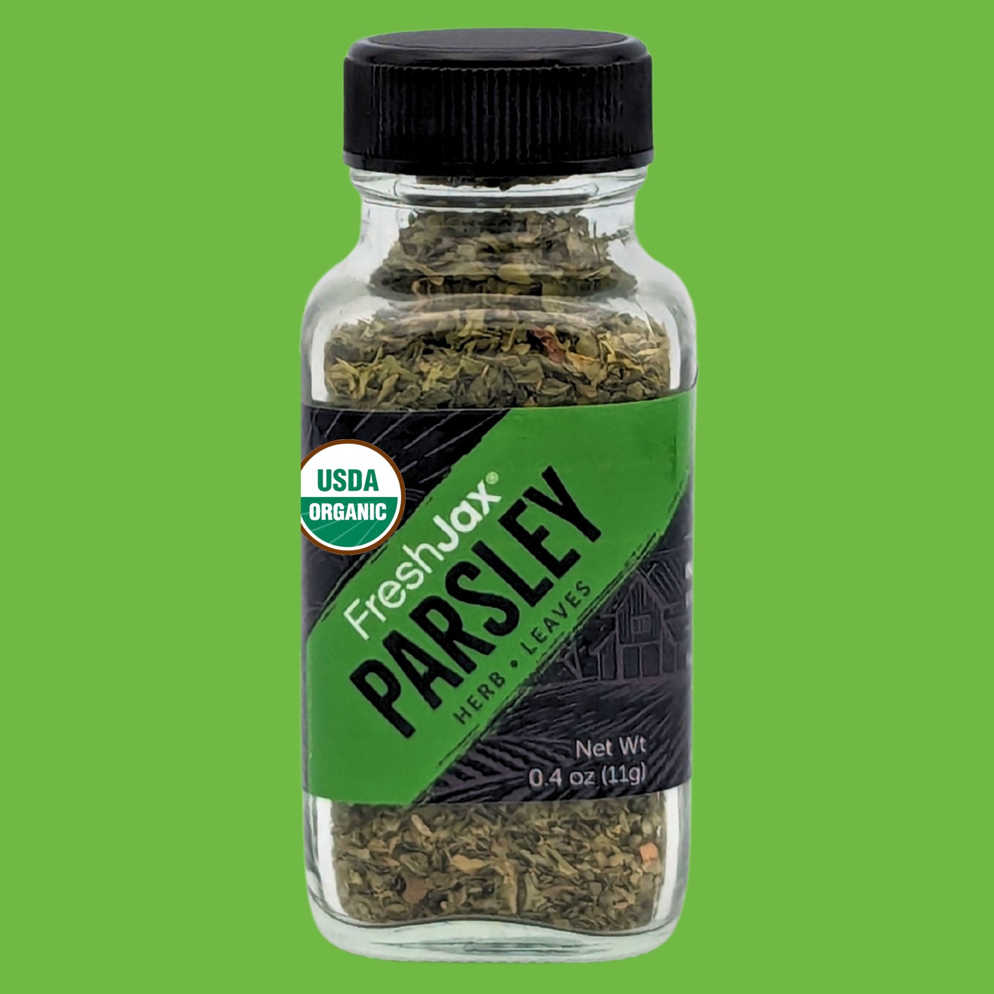 FreshJax Organic Parsley Leaves - Sampler Sized