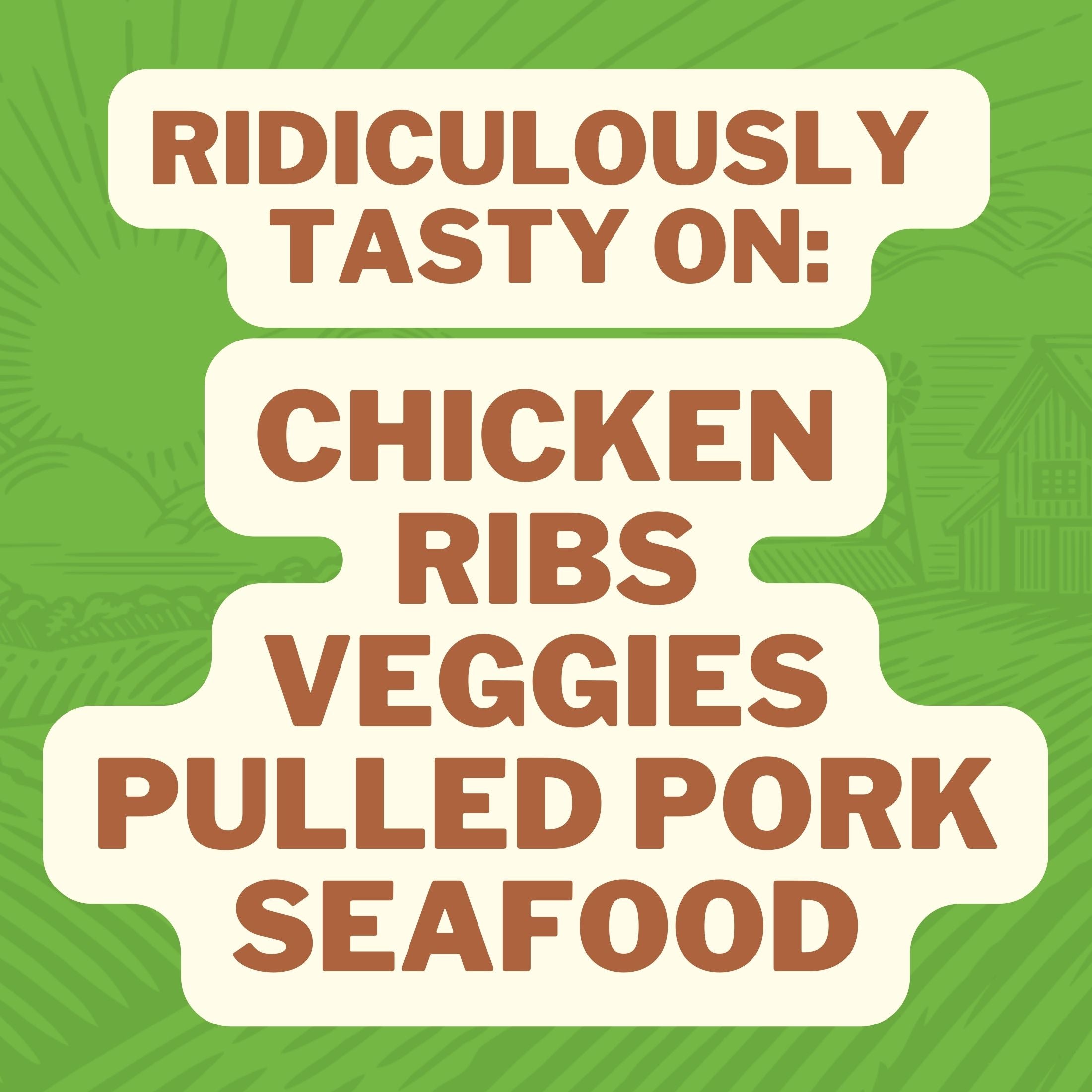 FreshJax Organic Seasonings Rosy Cheeks Flavor Suggestions: Chicken, Ribs, Veggies, Pulled Pork, Seafood