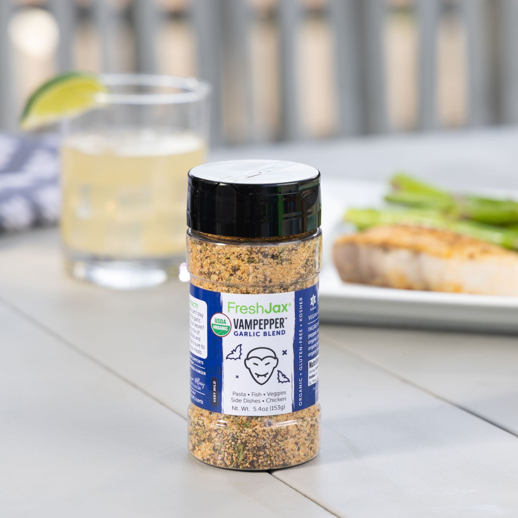 Vampepper Garlic Seasoning with Fish