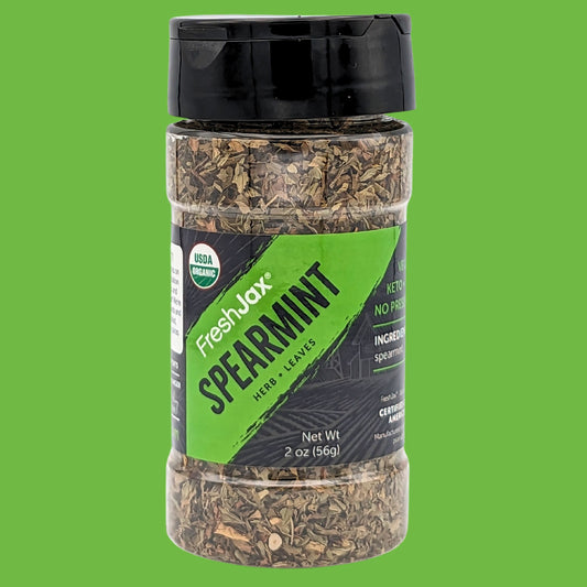 FreshJax Organic Spices Spearmint Leaves
