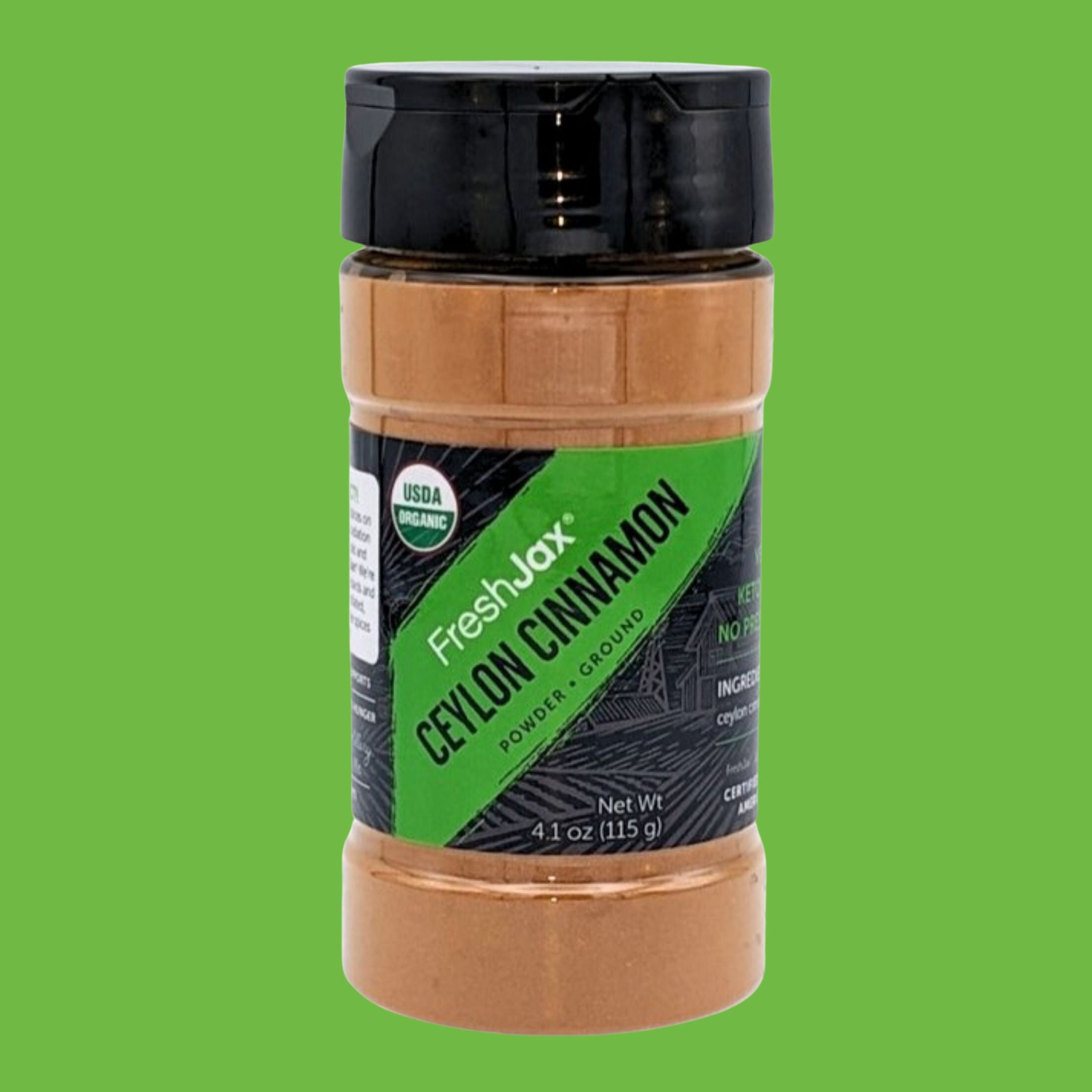 FreshJax Ceylon Cinnamon Ground Powder Large