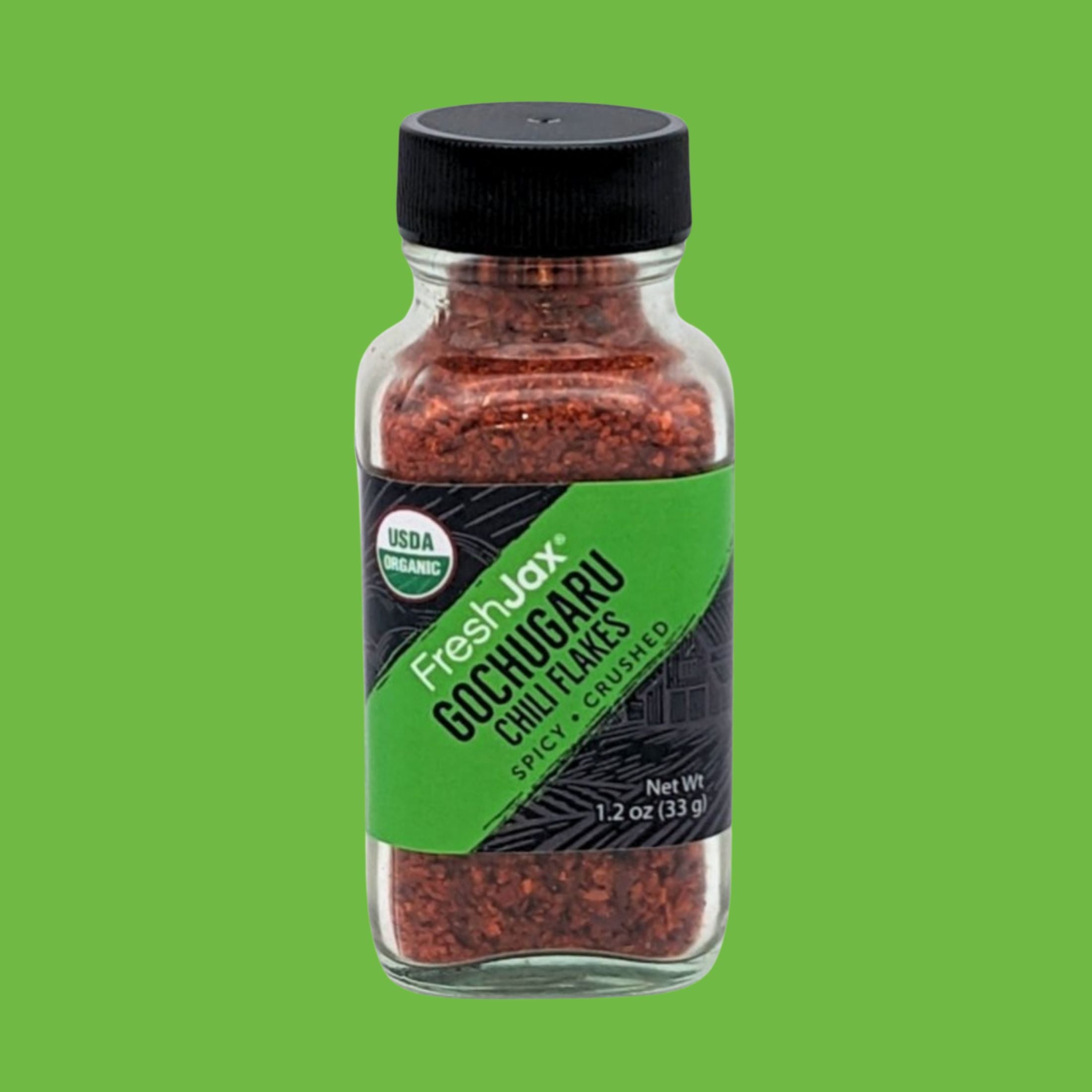 FreshJax Organic Spices Gochugaru Chili Flakes Sampler