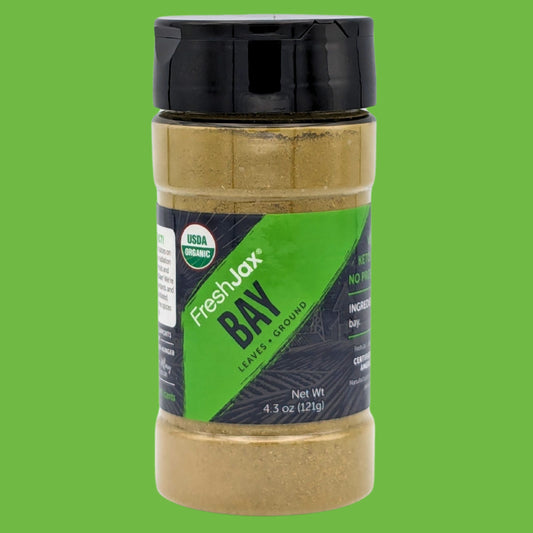 FreshJax Organic Spices Ground Bay Leaves