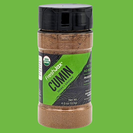 FreshJax Organic Spices Ground Cumin Seeds