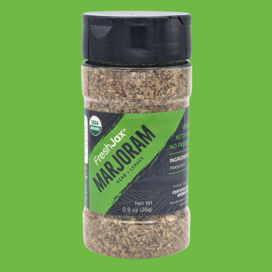 FreshJax Organic Marjoram Herb Leaves