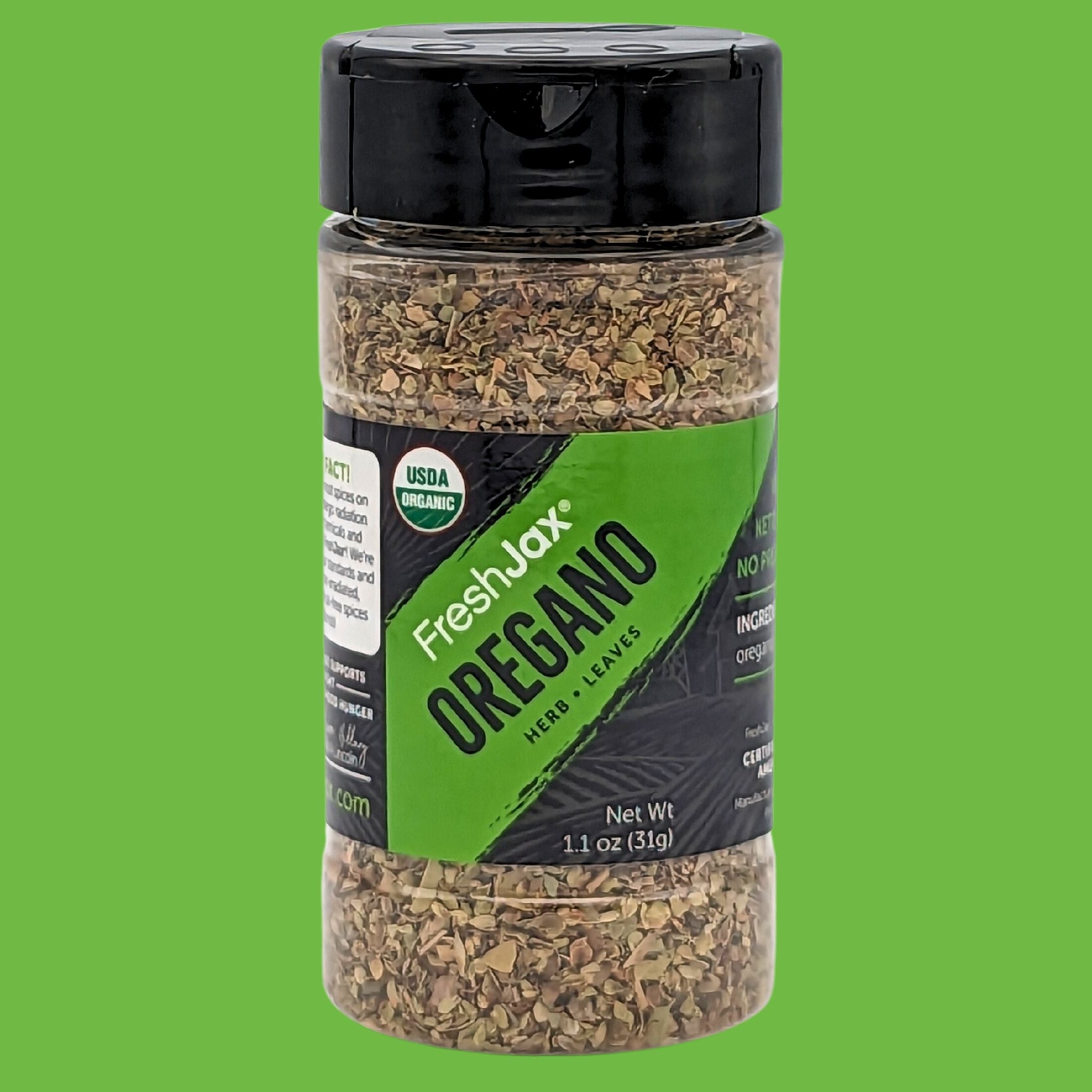 FreshJax Organic Spices Oregano Leaves