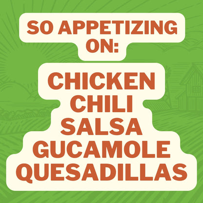 Smokey Southwest is Appetizing on: Chicken, Chili, Salsa, Guacamole, Quesadillas