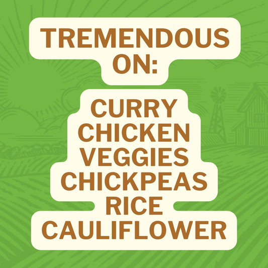 Turmeric Yellow Curry Salt-Free Thai Seasoning Organic