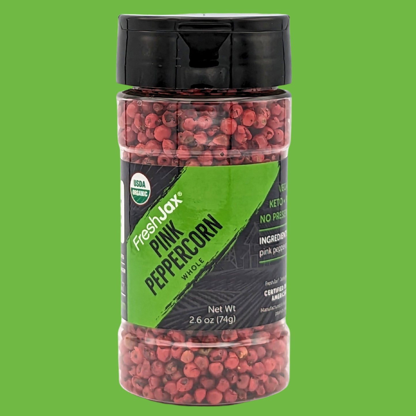 FreshJax Organic Spices : Whole Pink Peppercorns