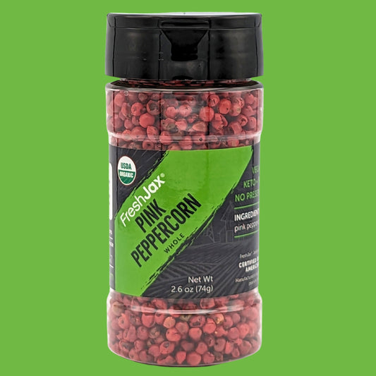 FreshJax Organic Spices : Whole Pink Peppercorns