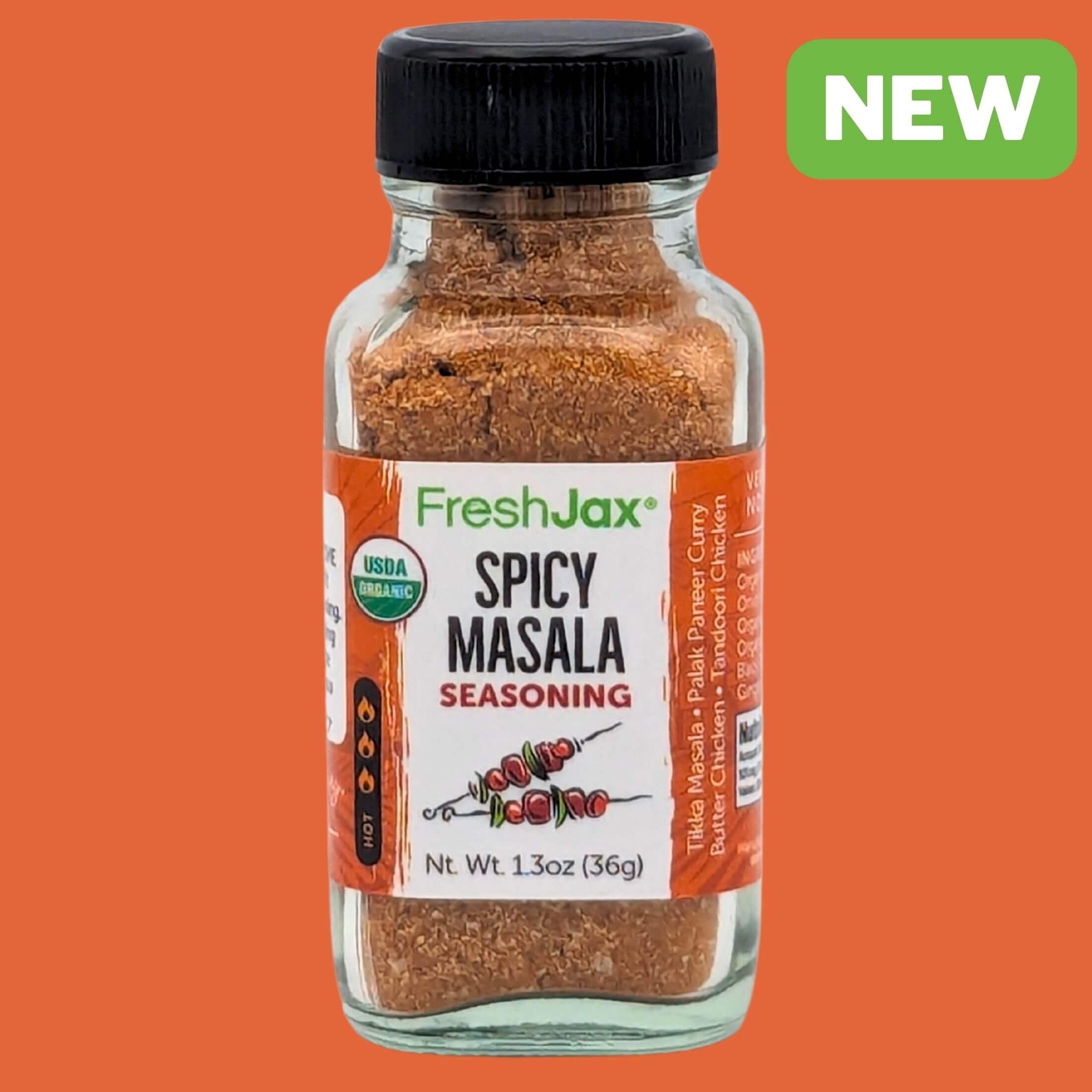 FreshJax Organic Spicy Masala Seasoning - Sampler Size