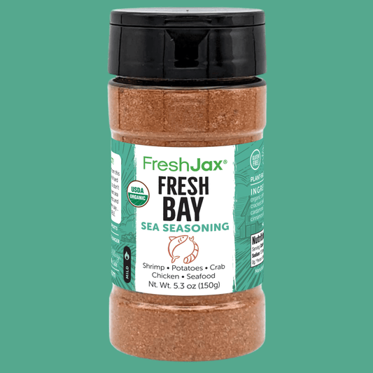 Organic Fresh Bay Sea Seasoning – Bold Coastal Flavor, Less Sodium