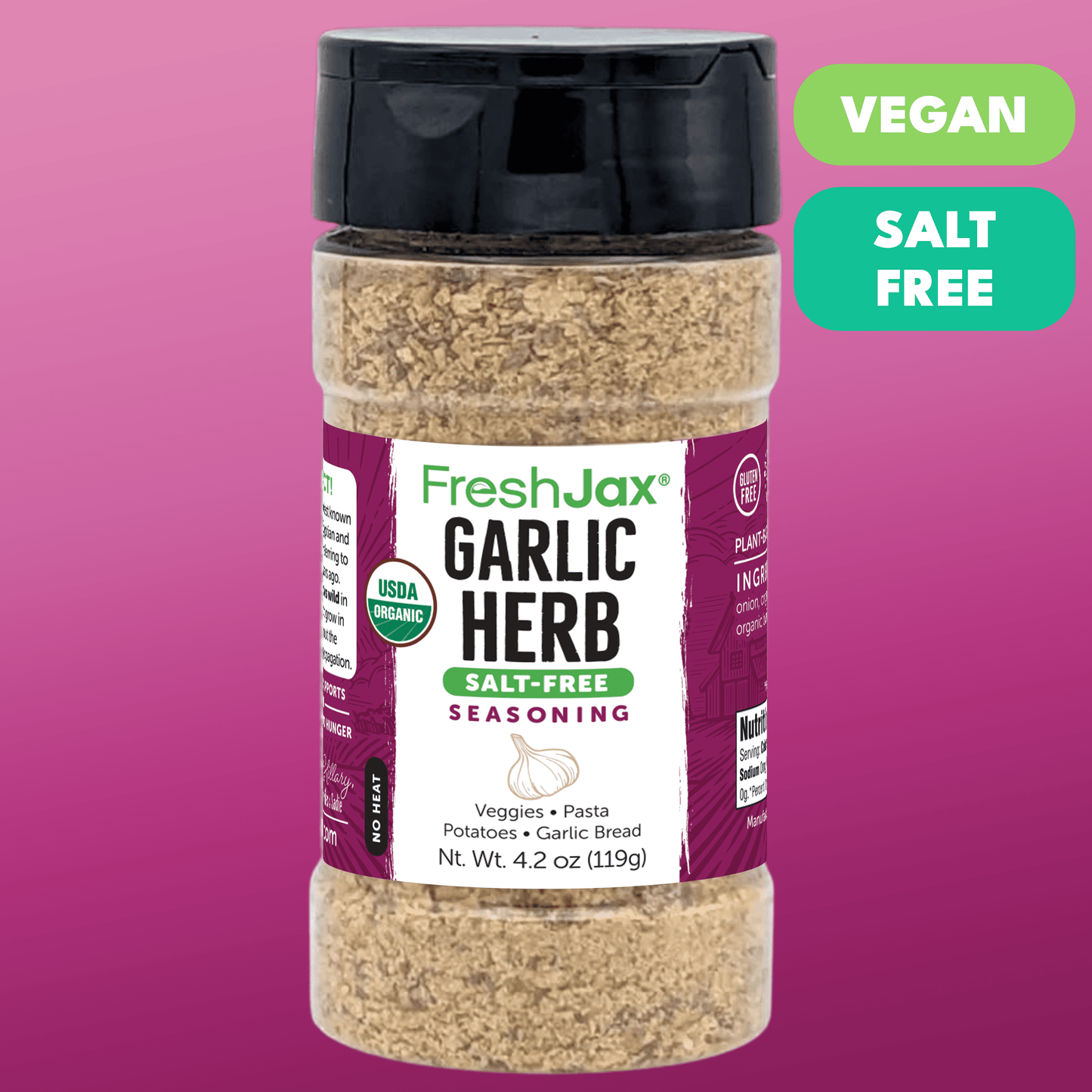 Garlic Herb Seasoning 🧄🌿 – Salt-Free Flavor for Every Meal