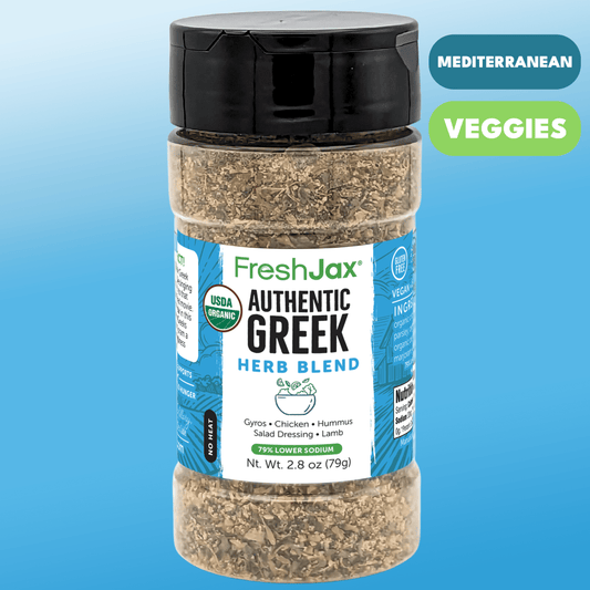 Authentic Greek Seasoning Blend – Low Sodium Mediterranean Herb Mix