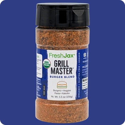 Grill Master Organic Burger Seasoning – For Burgers That Rule the Grill