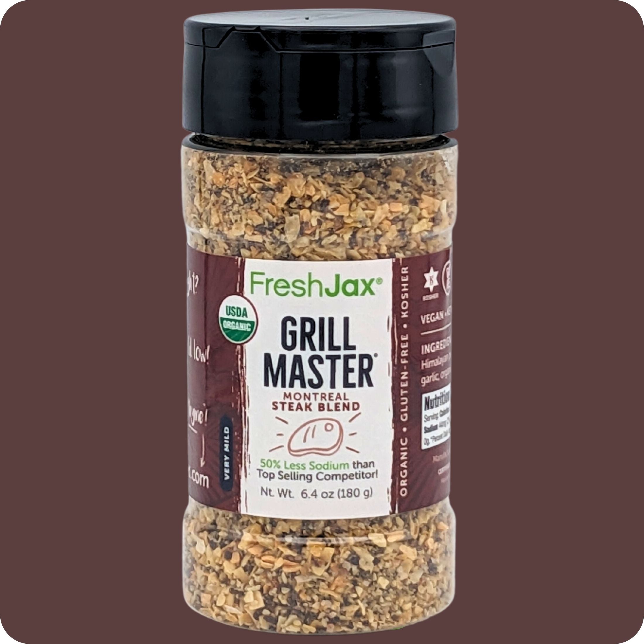 Freshjax Grill Master Organic Burger Seasoning - Bulk Gallon