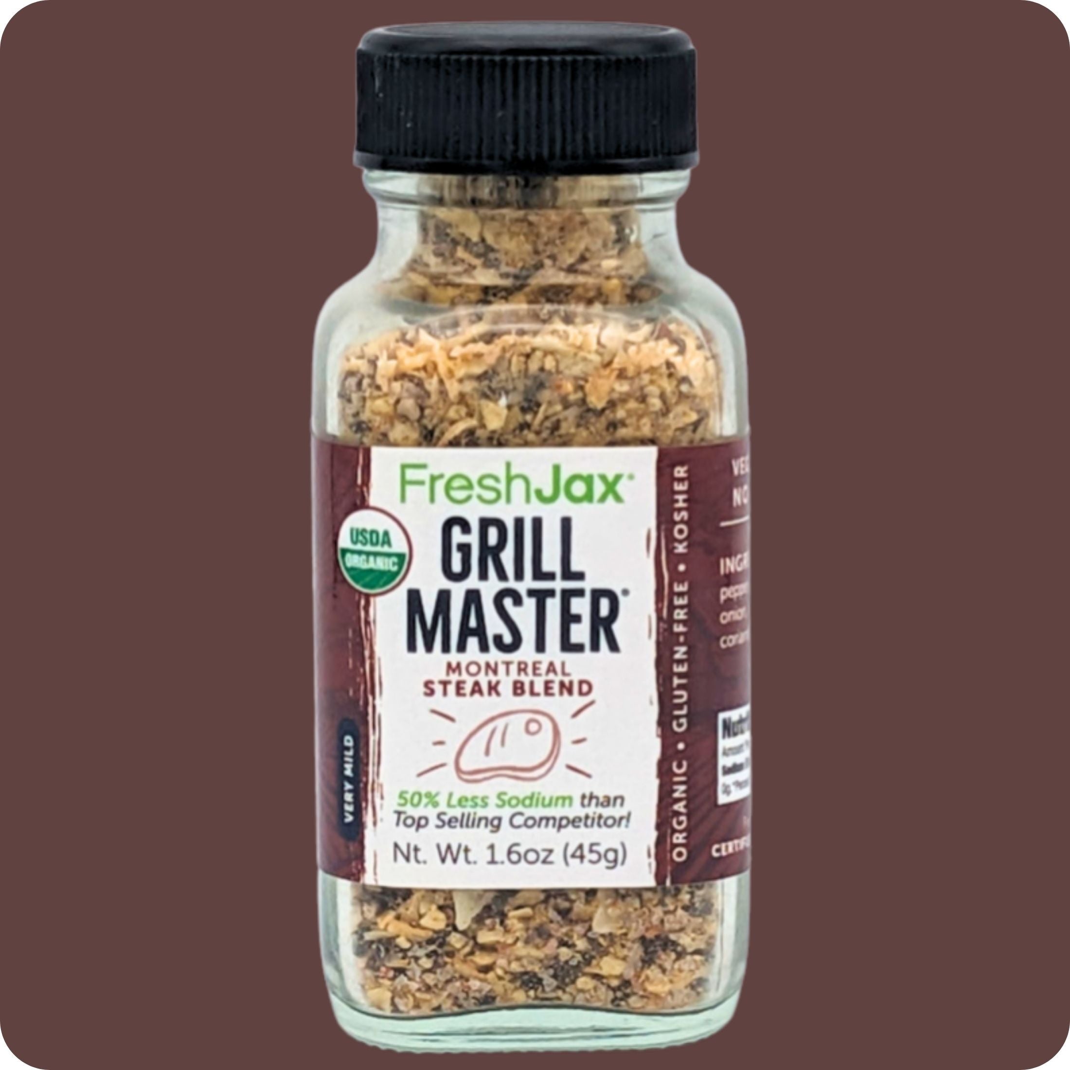 Freshjax Grill Master Organic Burger Seasoning - Bulk Gallon