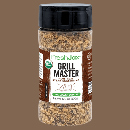 Grill Master Montreal Steak Blend – Full Flavor, 50% Less Sodium!