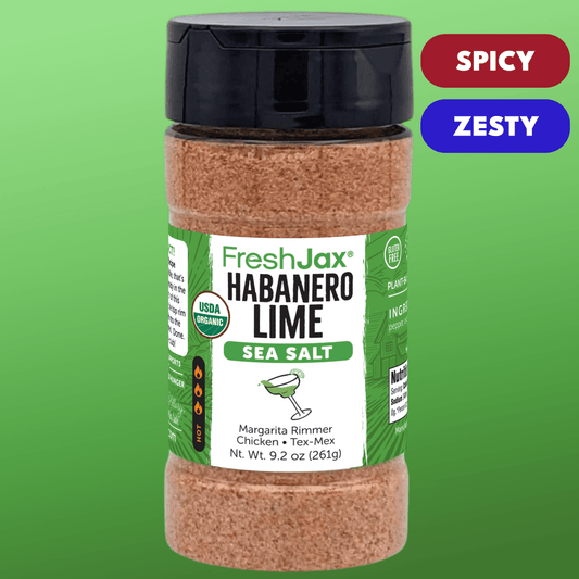 Organic Habanero Lime Sea Salt – Spicy, Zesty, and Seriously Addictive