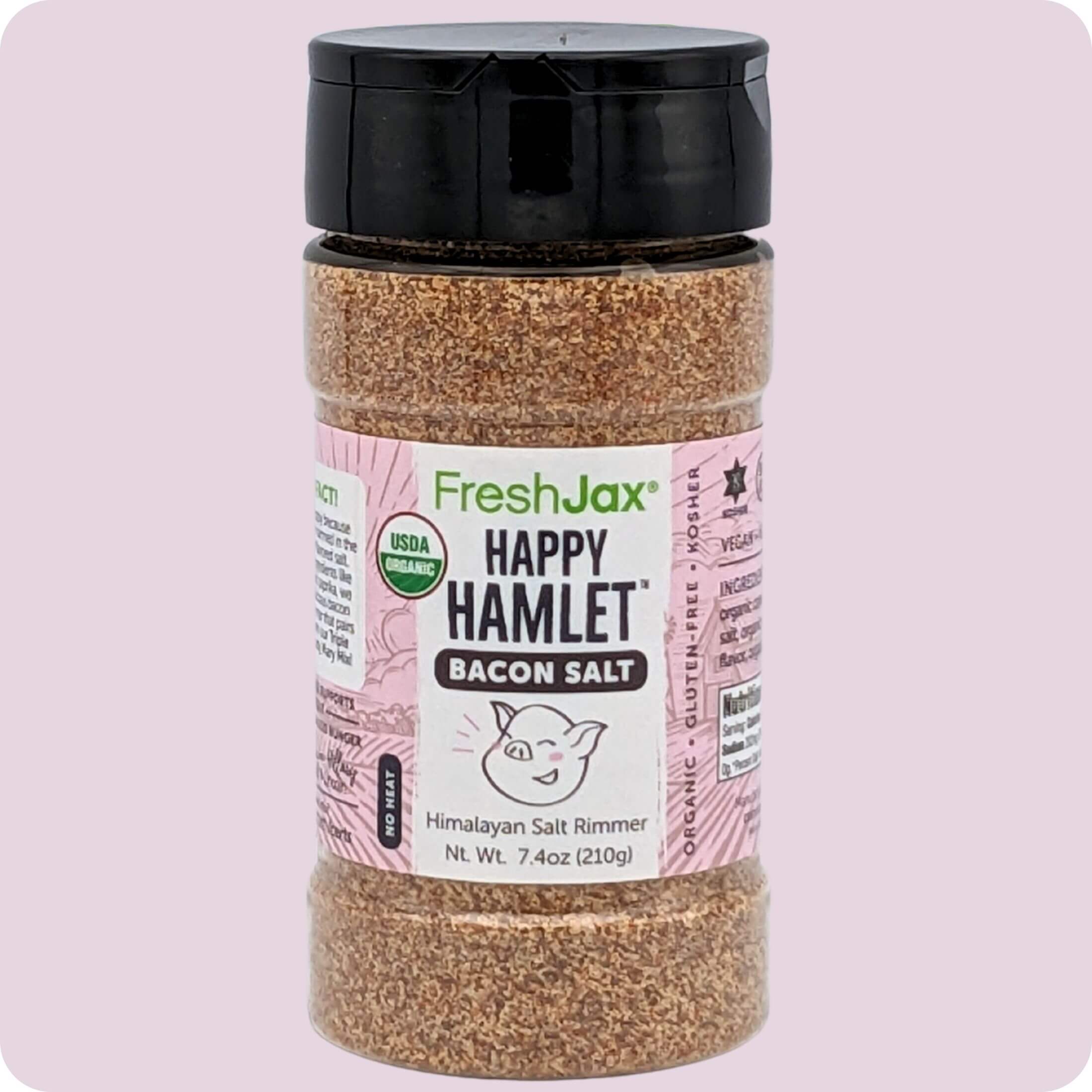 FreshJax Organic Spices Happy Hamlet Vegan Bacon Salt