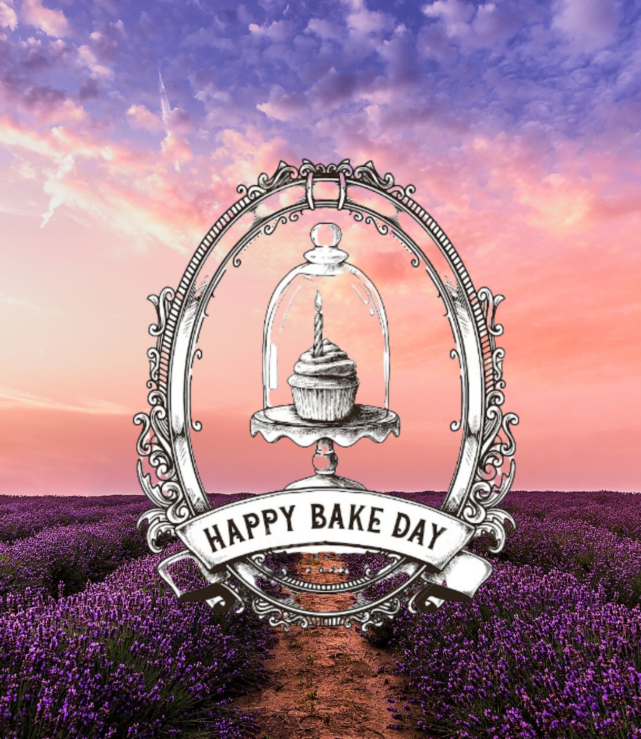 Happy Bake Day Show Lavender Sugar