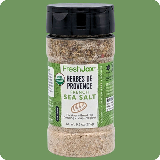 FreshJax Organic Spices Herbes de Provence French Sea Salt