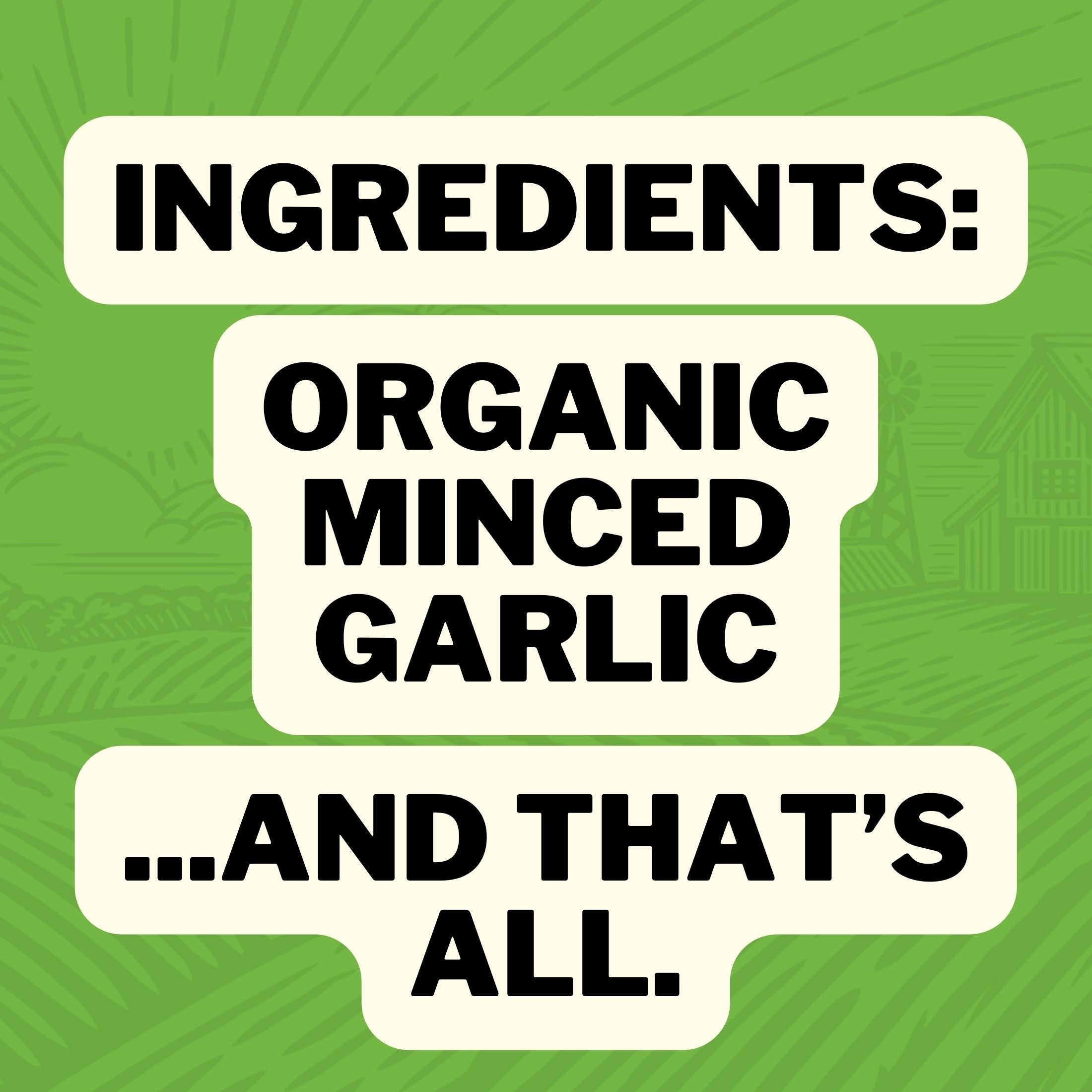Organic Garlic Minced