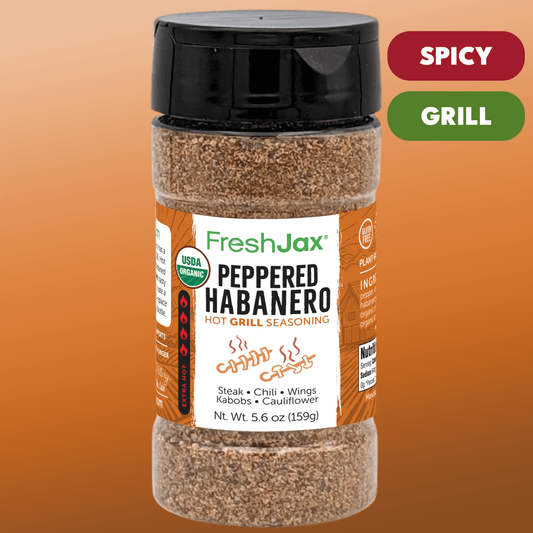 Peppered Habanero Hot Grill Spice – Low Sodium Fiery Blend