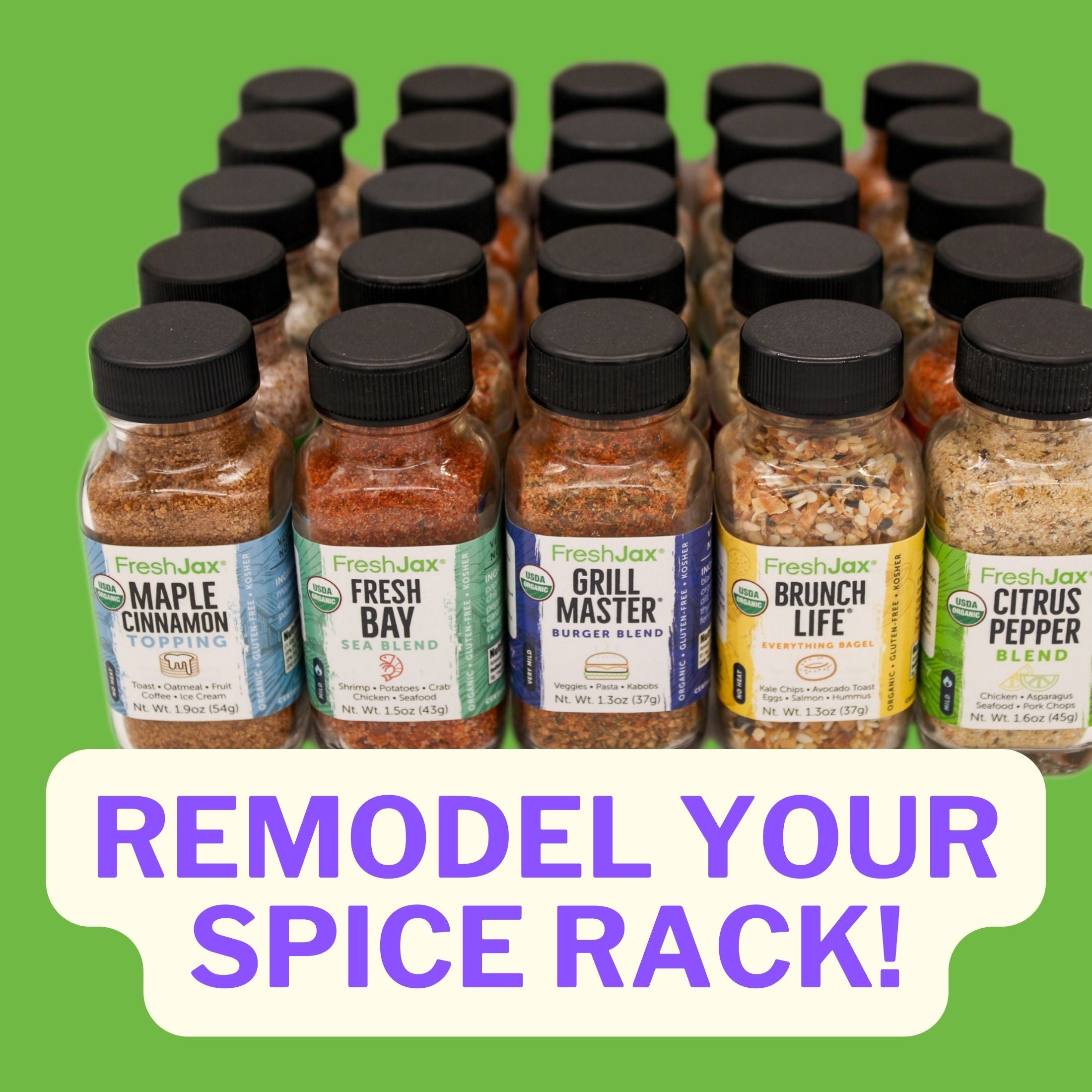 Remodel Your Spice Rack - 25 Sampler Set