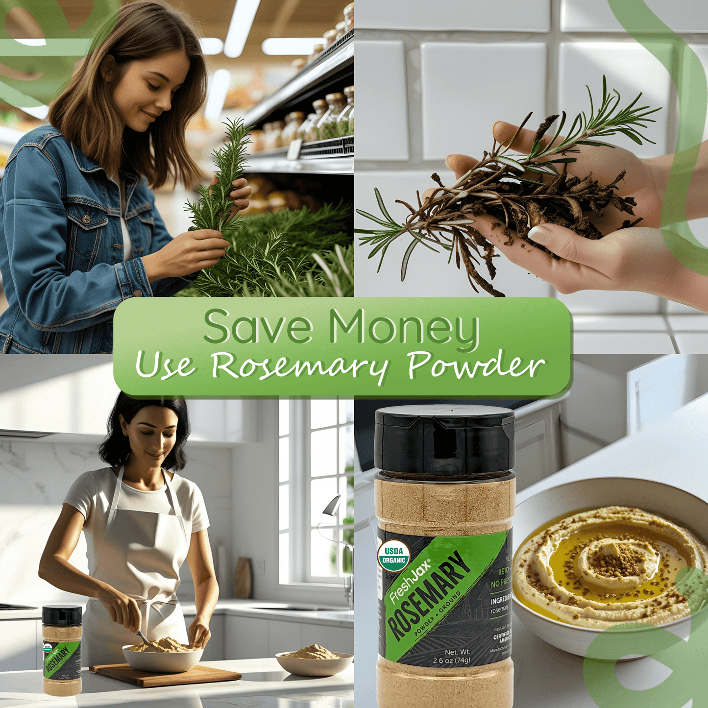 Organic Rosemary Powder – Earthy, Aromatic Flavor for Everyday Cooking
