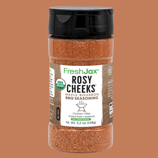 Rosy Cheeks Maple Bourbon BBQ Blend – Sweet, Smoky, & Bold