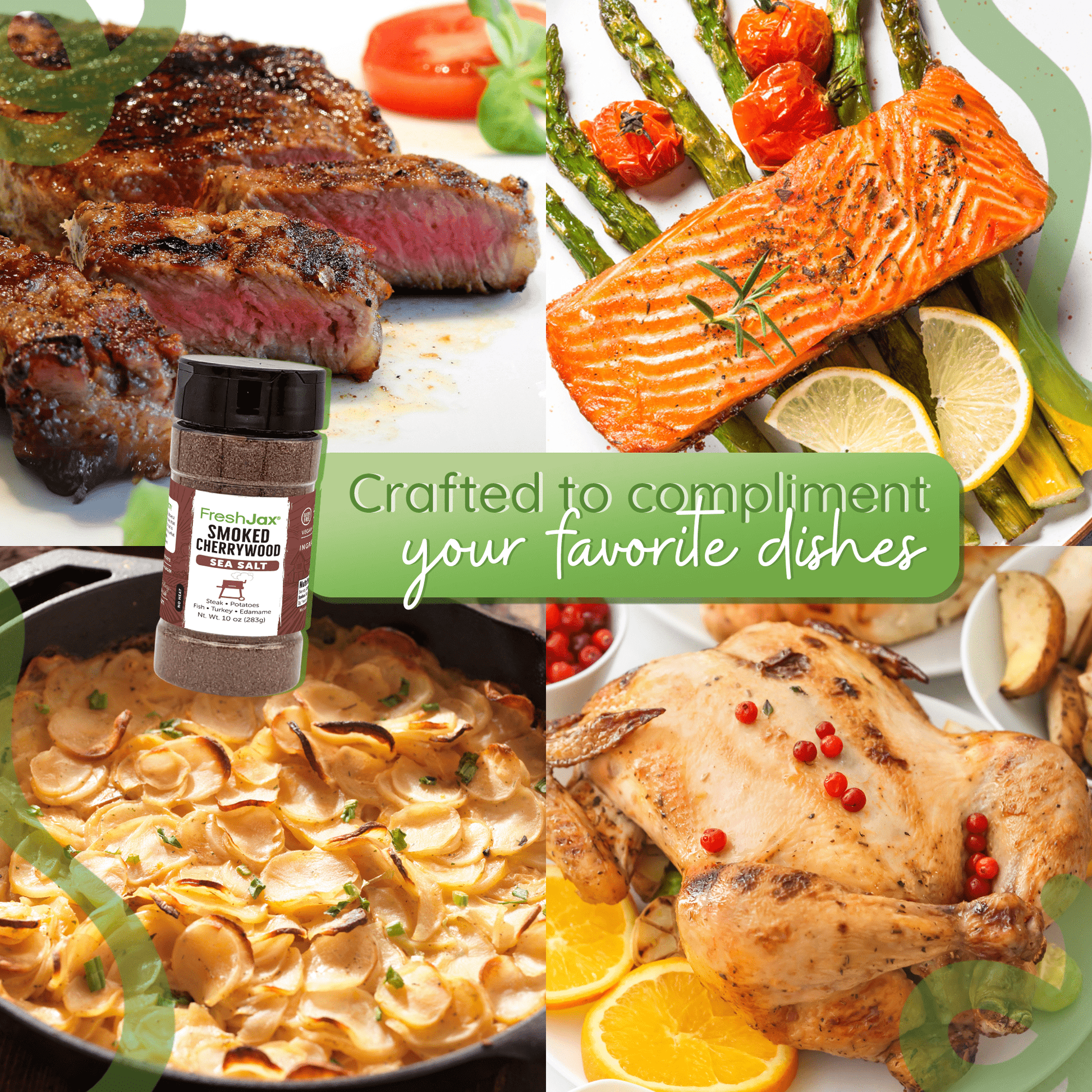 Smoked Cherrywood sea salt recipe – rich, smoky flavor for gourmet dishes
Cherrywood smoked sea salt recipe – adds bold flavor to meats and veggies
How to use smoked Cherrywood sea salt – recipe for grilling, roasting, or seasoning
