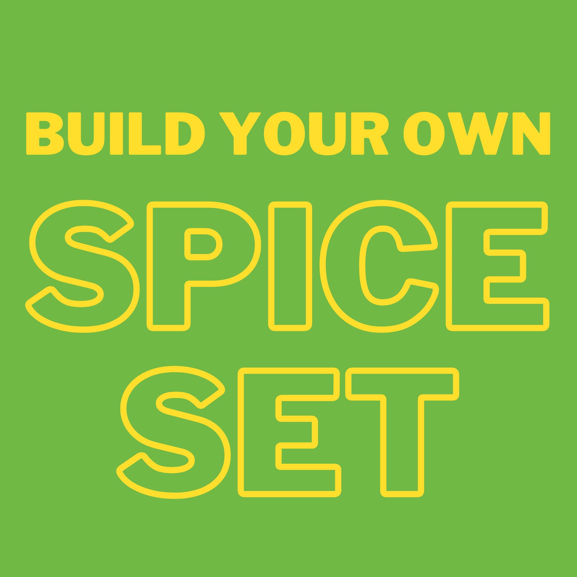 Build Your Own Spice Set with Sampler Bottles