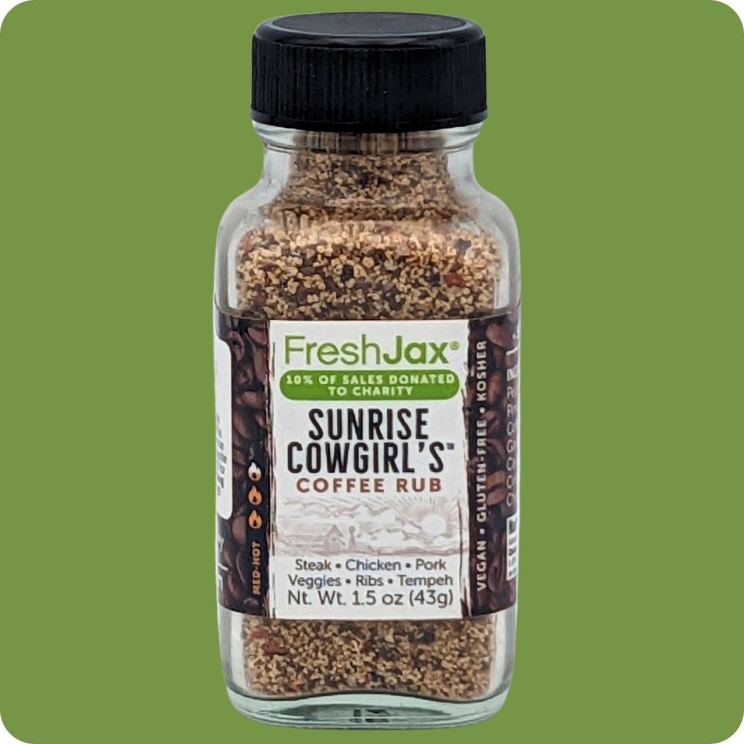 Sampler Size Sunrise Cowgirl Coffee Rub