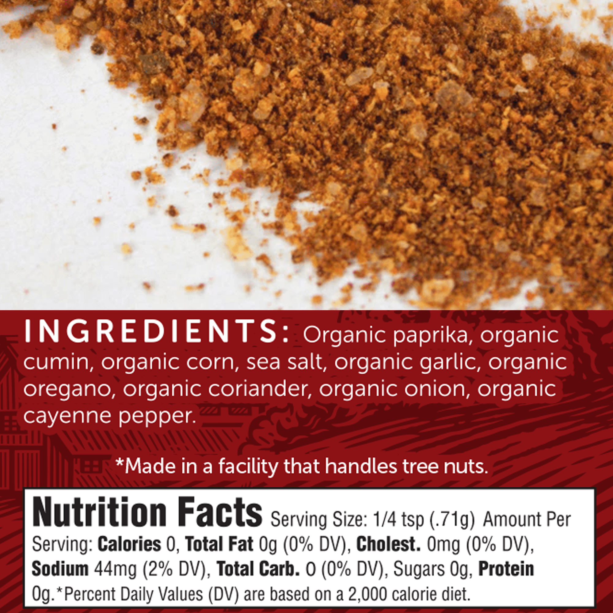 Taco Mexican Seasoning Organic