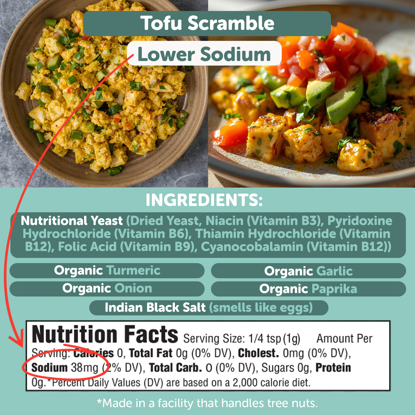 Tofu Scramble Seasoning – Make Tofu Taste Just Like Eggs!