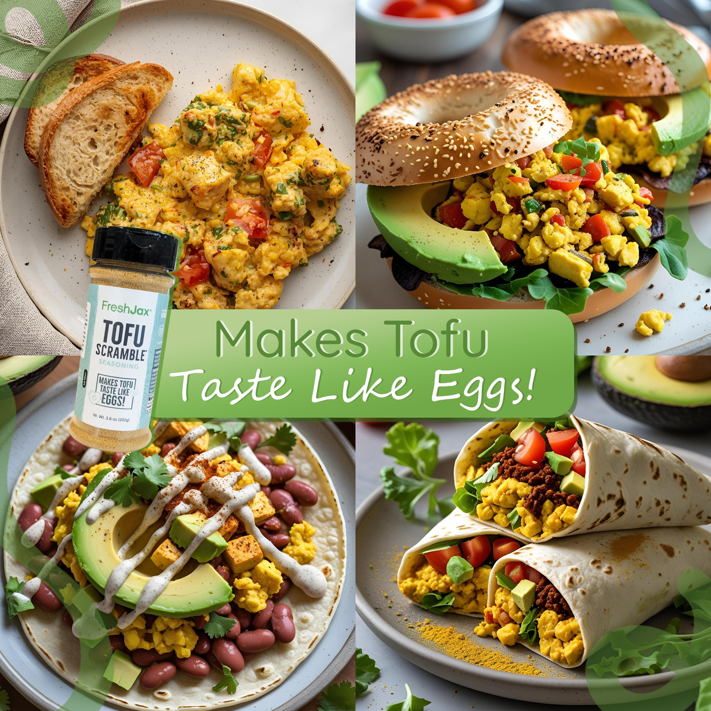 Tofu Scramble Seasoning – Make Tofu Taste Just Like Eggs!