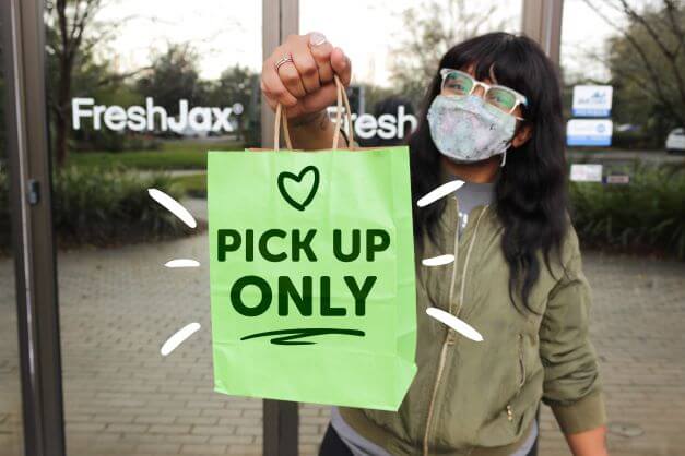 FreshJax Organic Spices on Jacksonville offers pick up at their headquarters located on Baymeadows Rd near I-95.